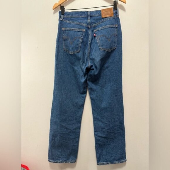 Levi's® Premium RIBCAGE STRAIGHT ANKLE WOMEN'S JEANS size 26 - Picture 9 of 12